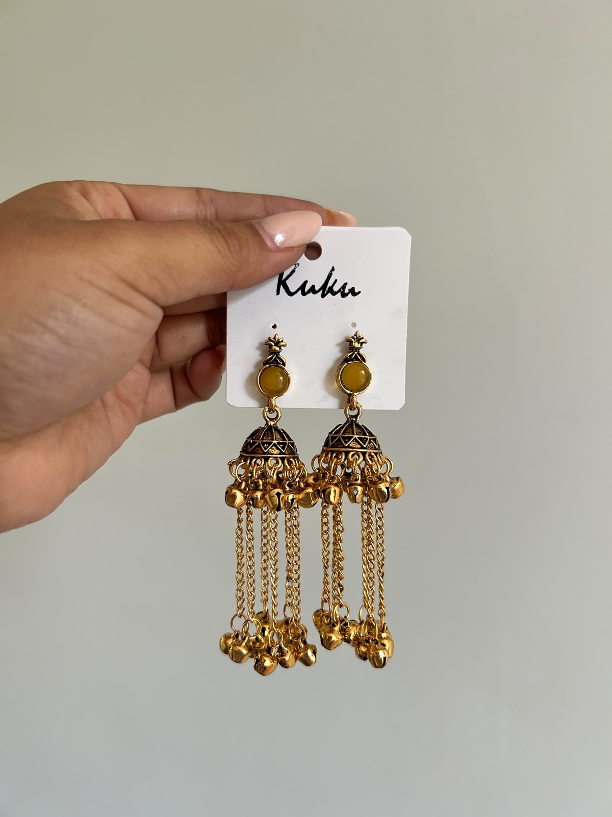 kashmiri ghungroo earrings