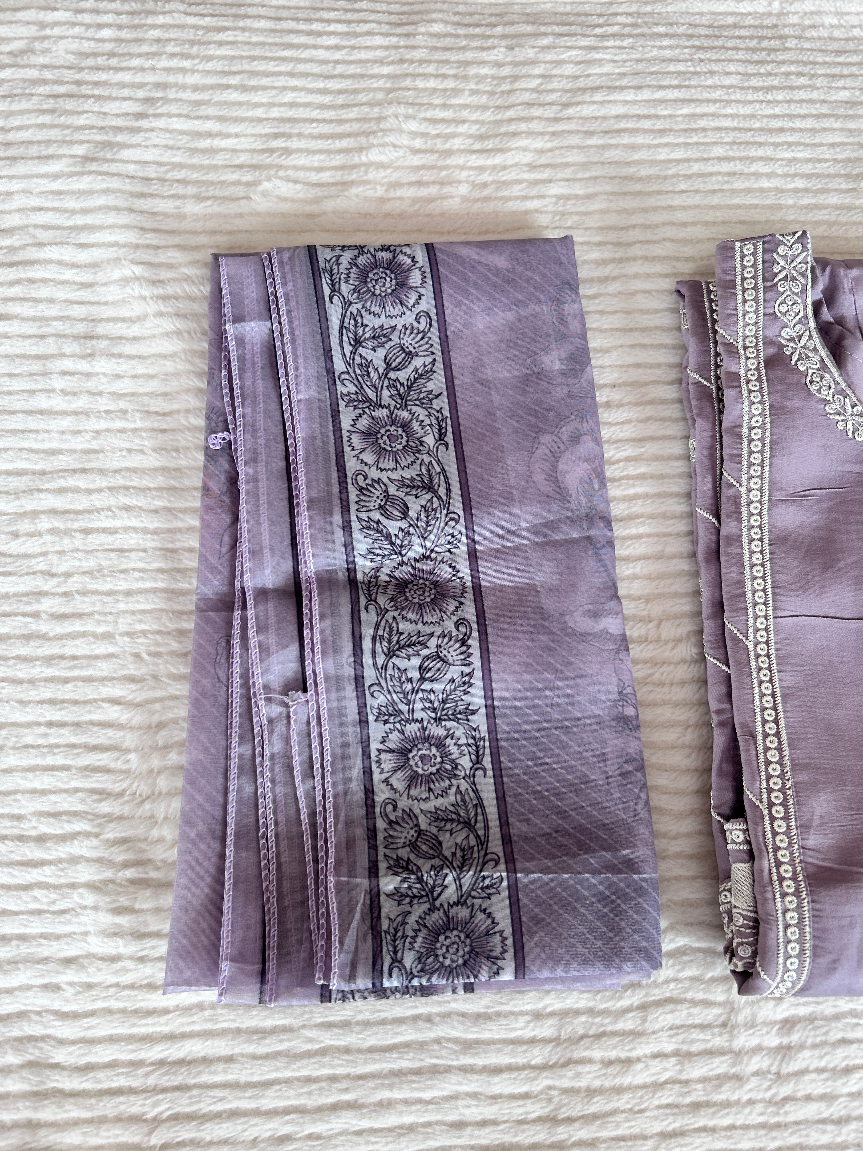 Purple Kurta Set