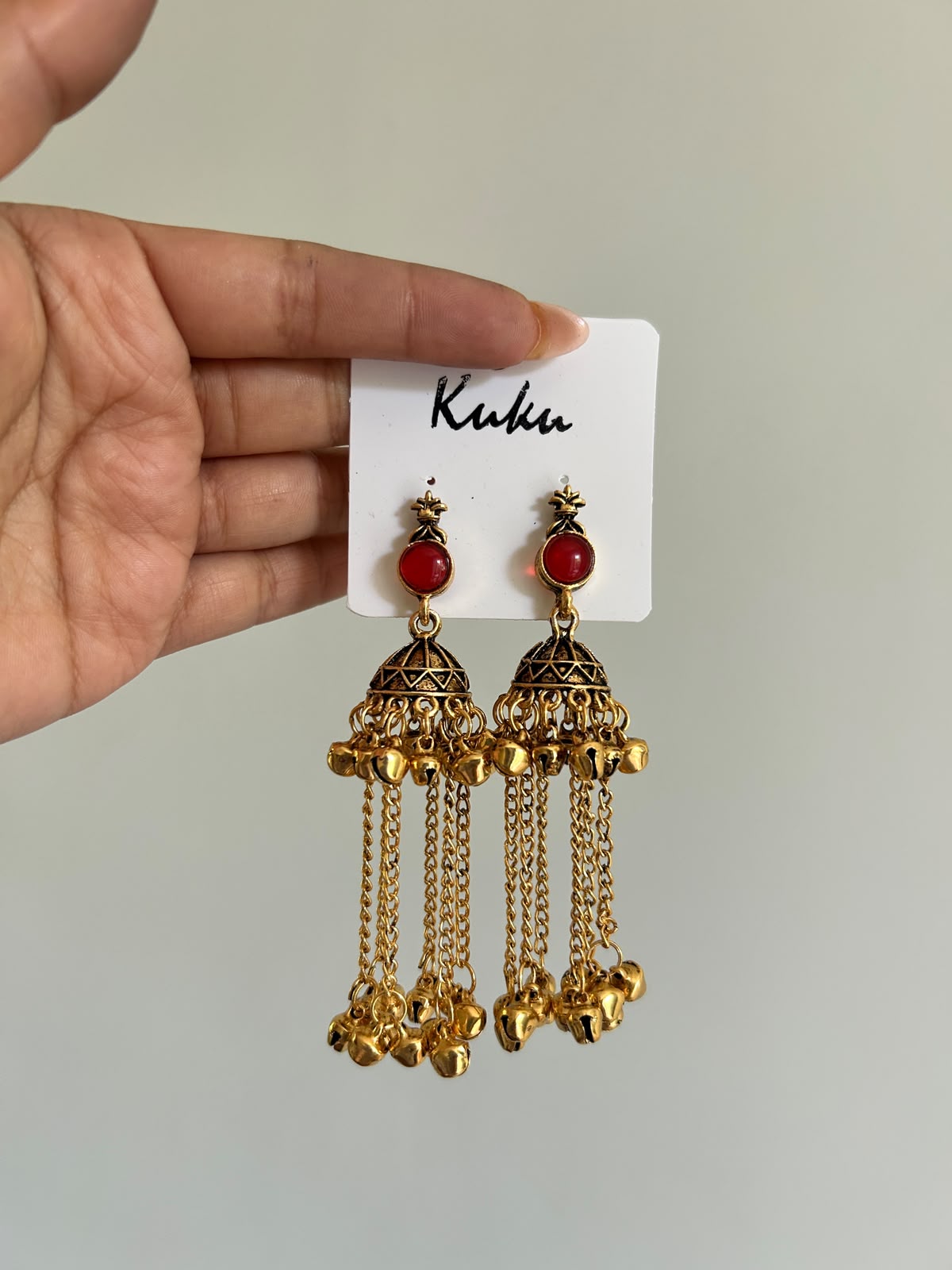 kashmiri ghungroo earrings