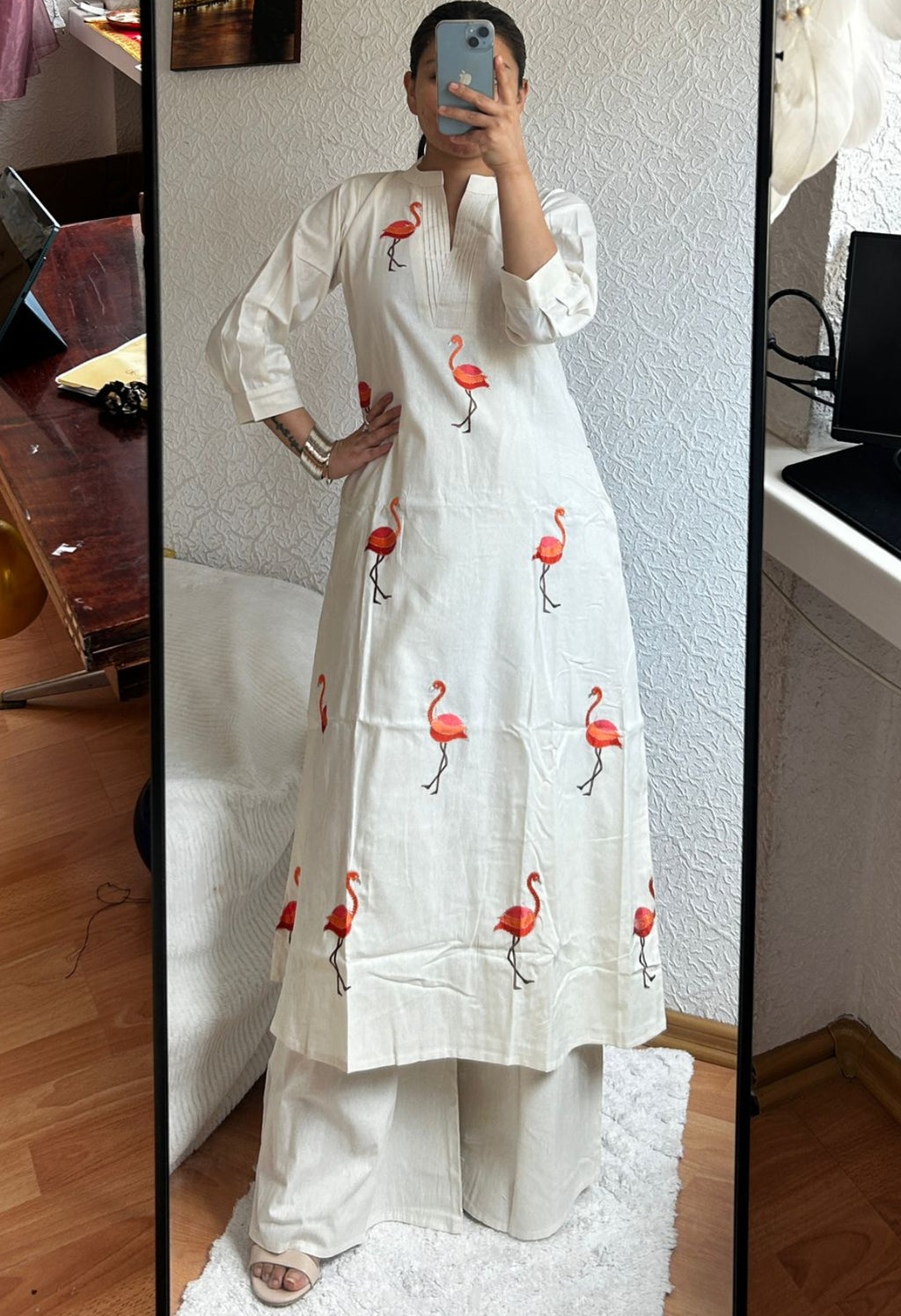 Flamingo cord  set