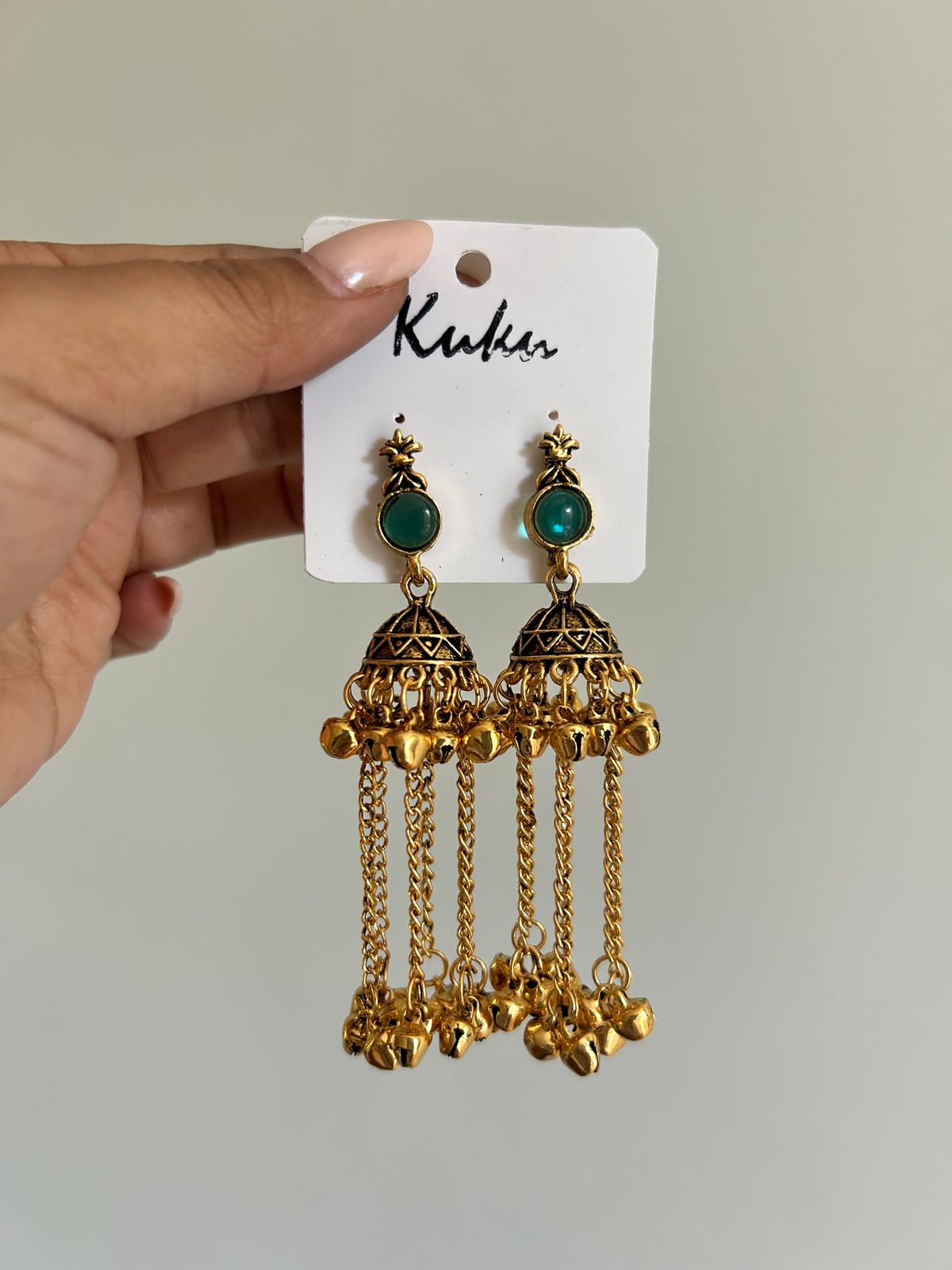 kashmiri ghungroo earrings